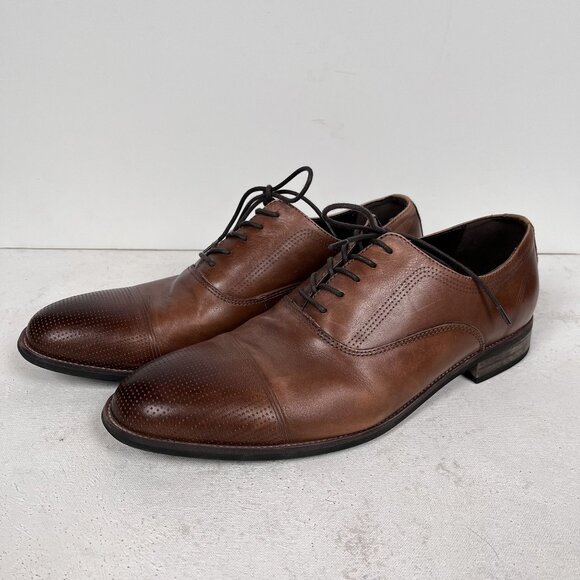 Reaction Kenneth Cole Jean-ial Derby Leather Shoes Size 11 main image 5